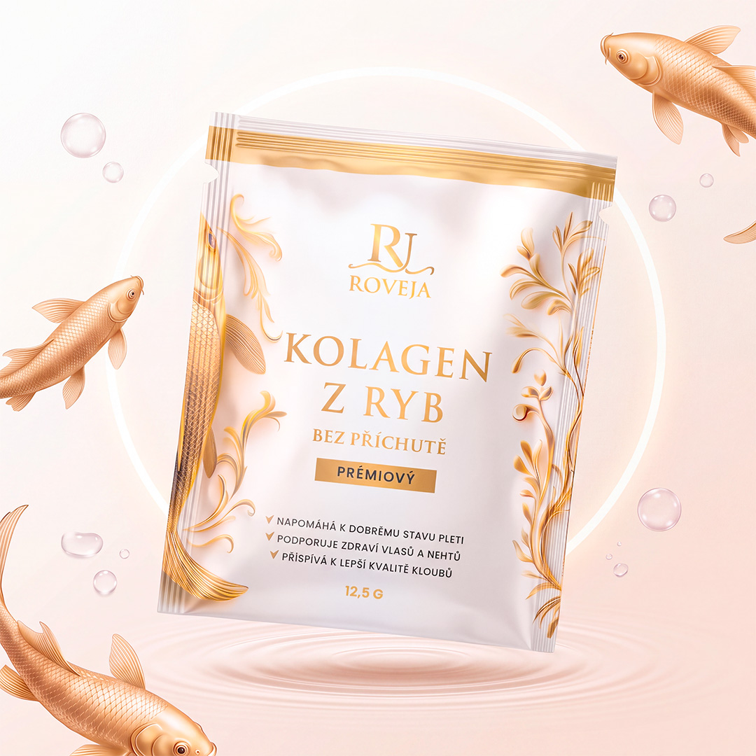 Klíčové složky mořského kolagenu Roveja – vitamin C, zinek, biotin a kyselina hyaluronová